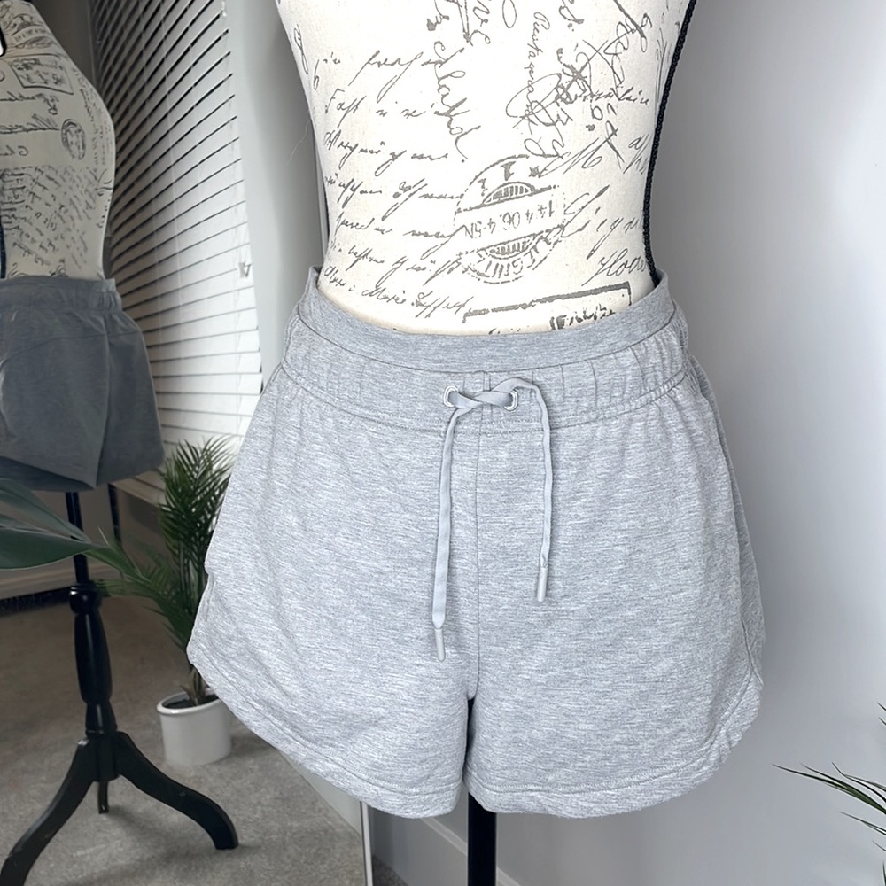 Lululemon Gray Sweat/Lounge Shorts